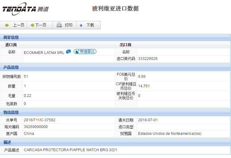 海关数据,进出口数据,进口数据,dcbox小金库,贸易,玻利维亚